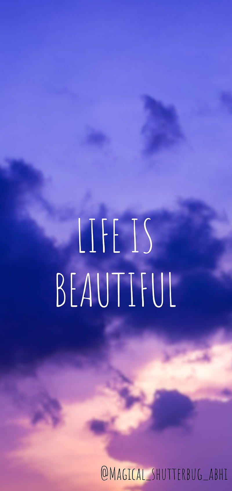 Life is beautiful, , quotes, HD phone wallpaper | Peakpx