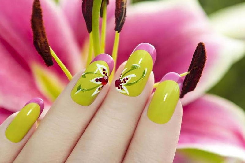 HD wallpaper: person's nail arts, nails, fingernails, fingers, manicure,  makeup | Wallpaper Flare