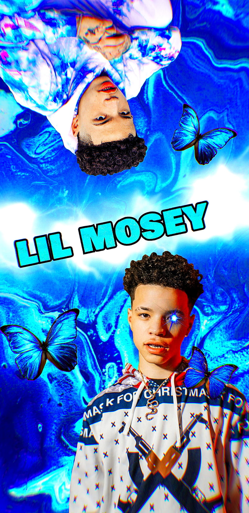 Lil mosey, background, blue, butifly, drip, lil mosey, rap, rapper, HD  phone wallpaper | Peakpx