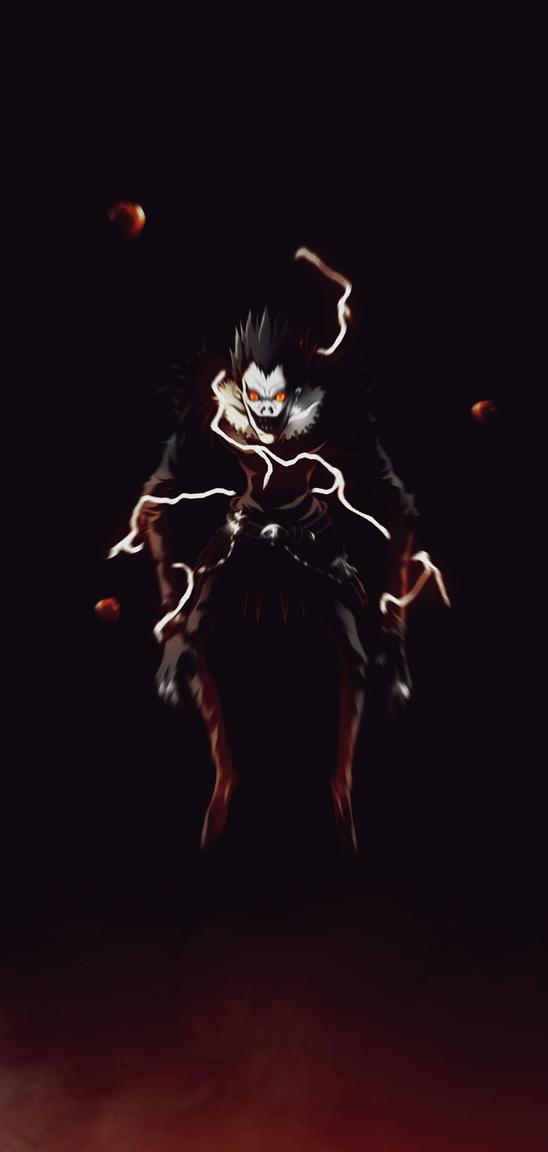 Ryuk Apple Light Yagami Shinigami Death Note Anime Kira Hd Mobile Wallpaper Peakpx