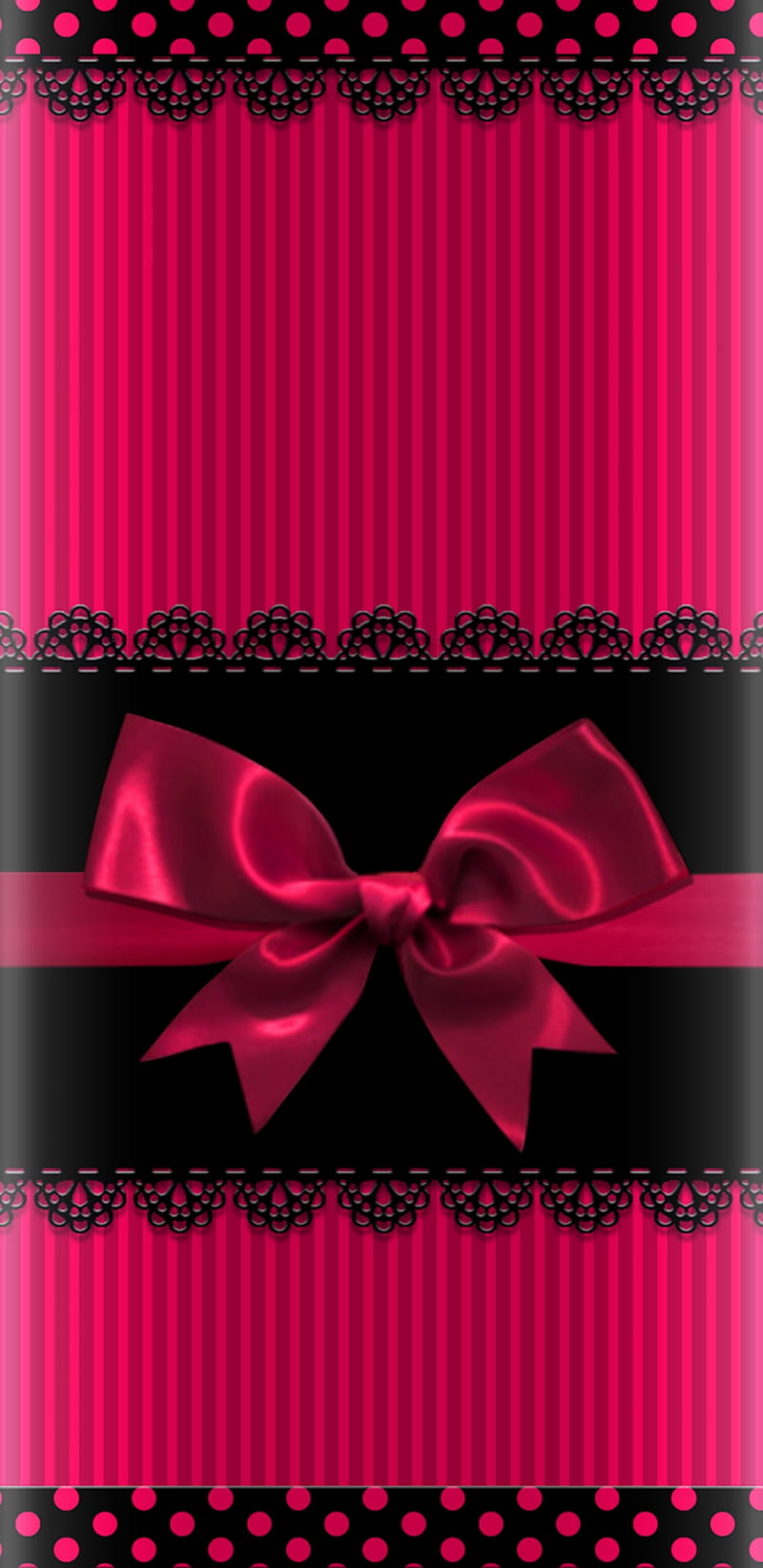 VelvetyRibbon, bonito, black, bow, girly, lace, pretty, red, ribbon, velvet, HD phone wallpaper