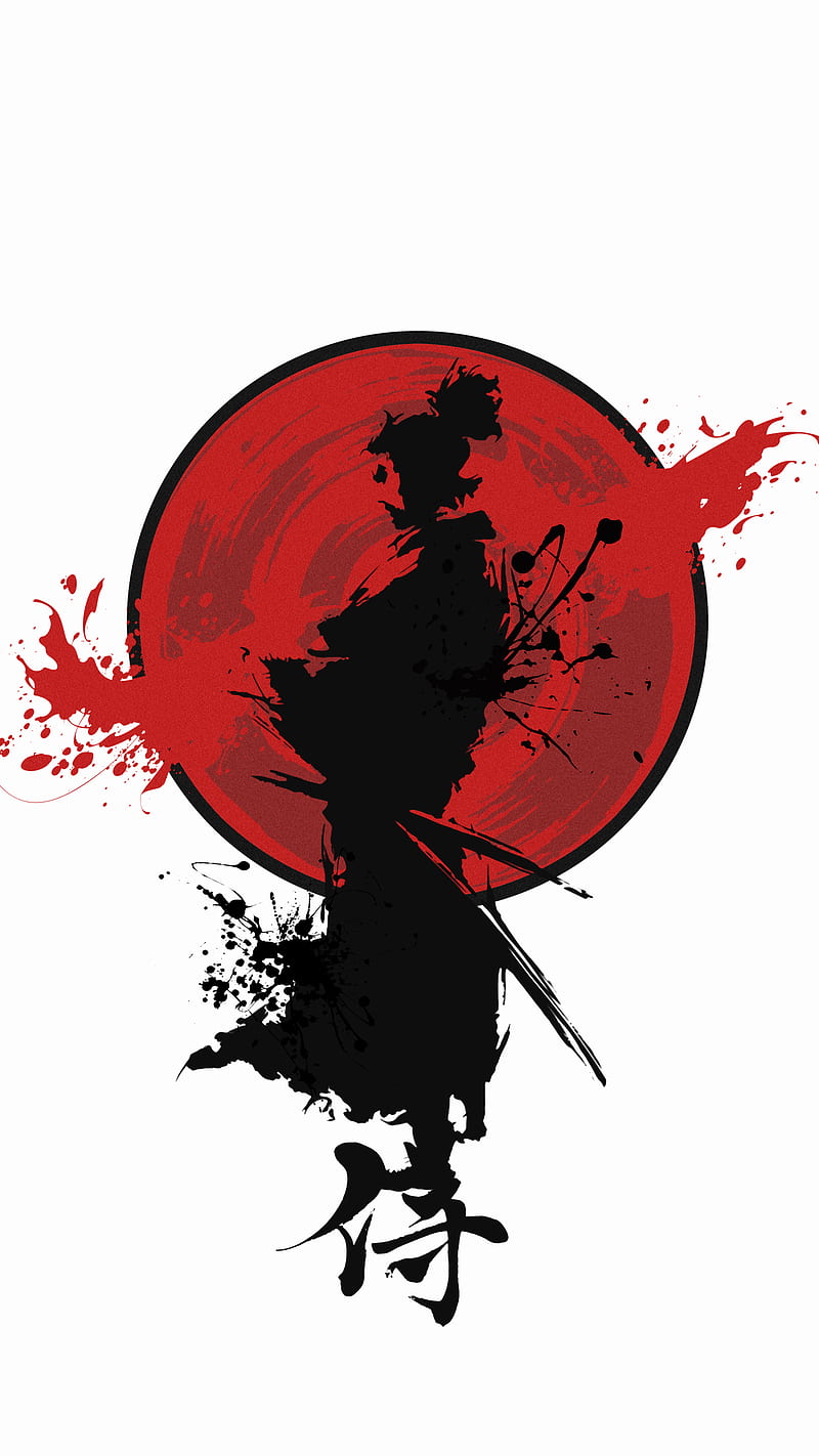 Samurai Sun , Fenrir, samurai warrior japan, HD phone wallpaper