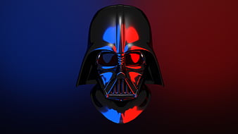 Darth Vader Helmet, darth-vader, helmet, artist, artwork, digital-art, movies, HD wallpaper