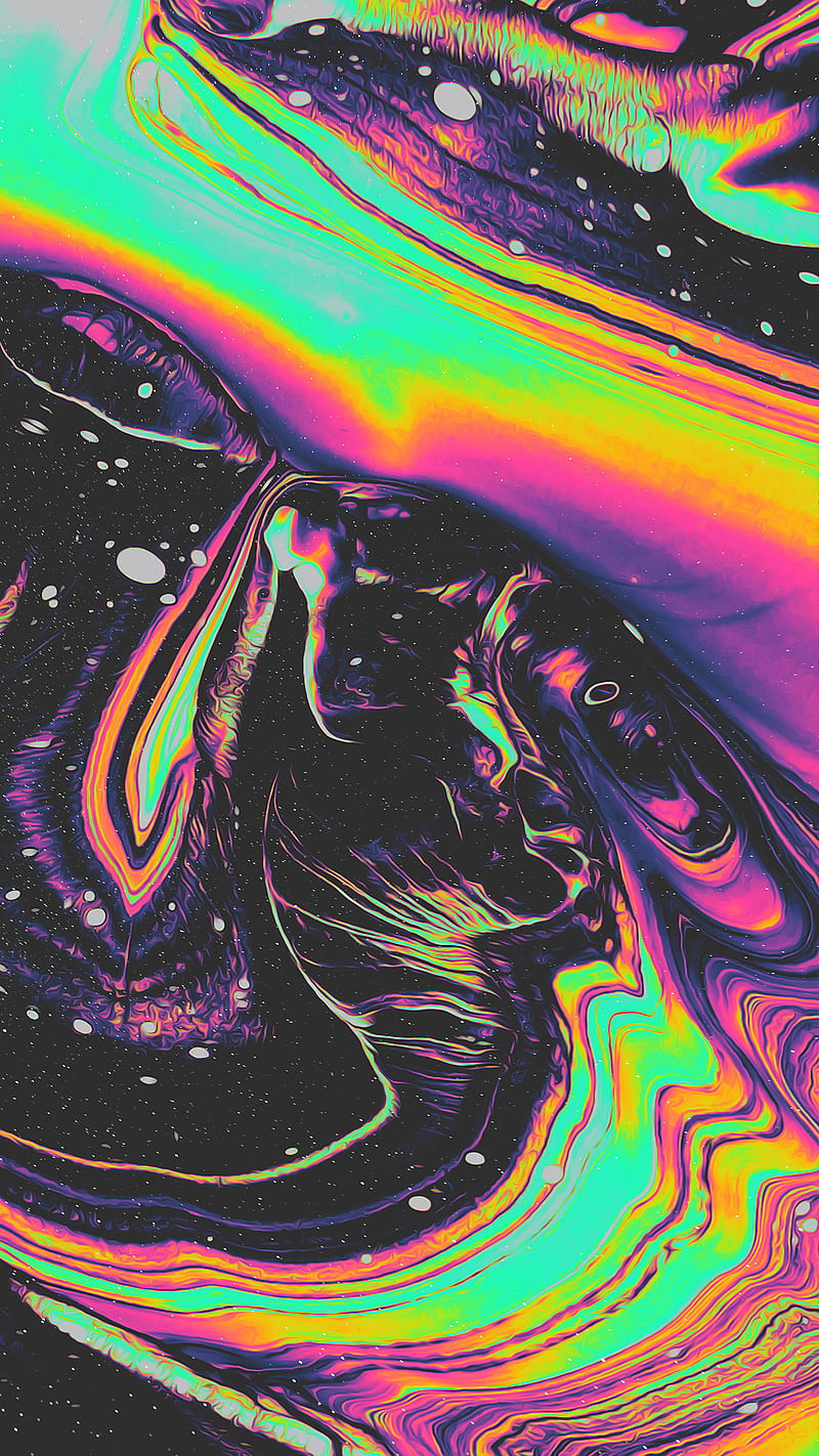 Denial Baby, Malavida, abstract, acrylic, colors, digitalart, galaxy, glitch, gradient, graphicdesign, holographic, iridescent, marble, oilspill, paint, planet, psicodelia, sea, space, stars, surreal, texture, trippy, vaporwave, visualart, watercolor, wave, HD phone wallpaper