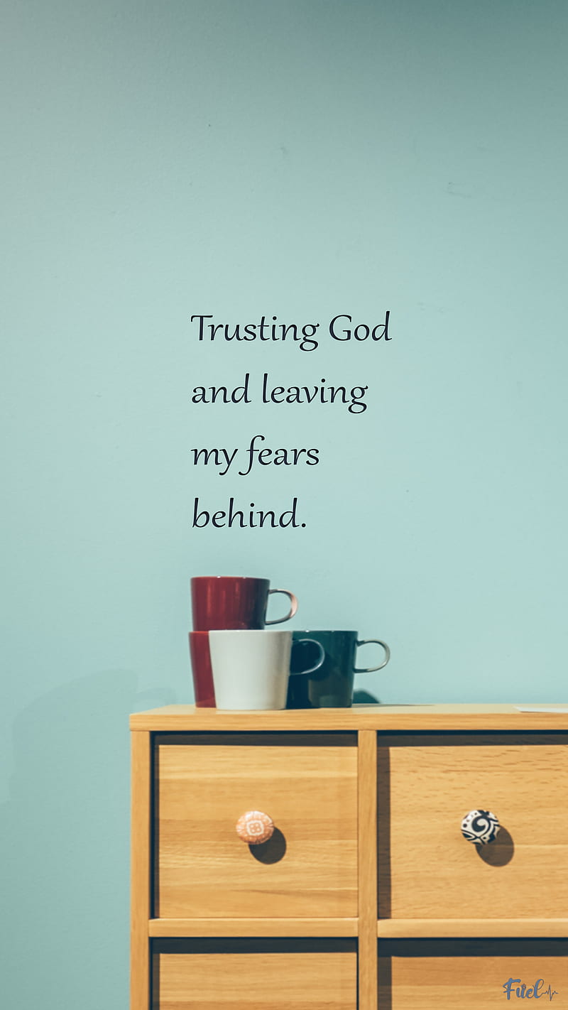 Trust God, fuel, quotes, HD phone wallpaper