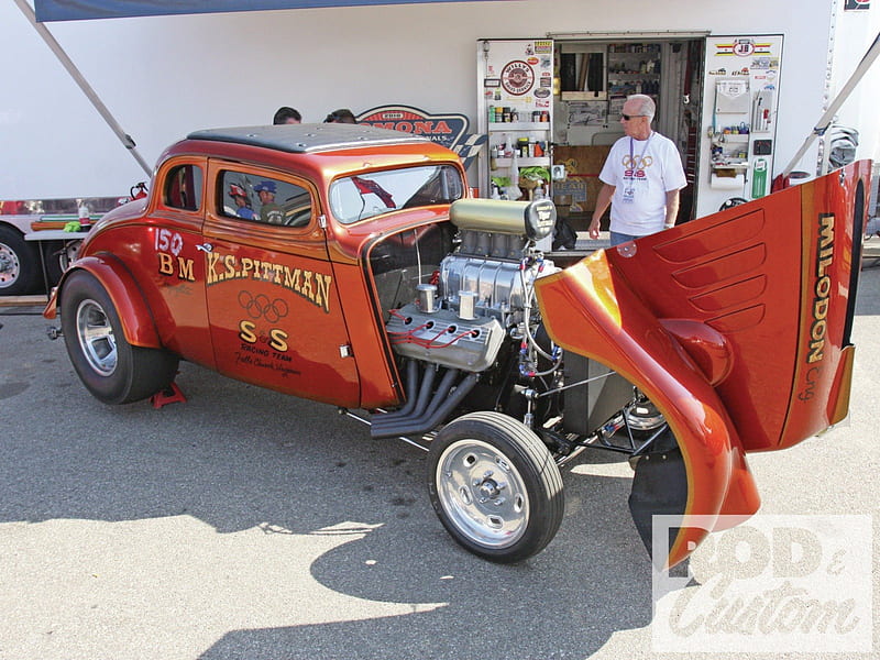 1933 Willys, Classic, Motor, Gasser, Ford, HD wallpaper