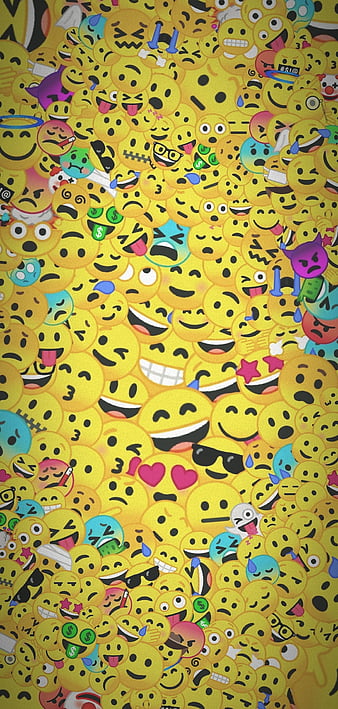 Emoji wallpaper : r/Pixel6