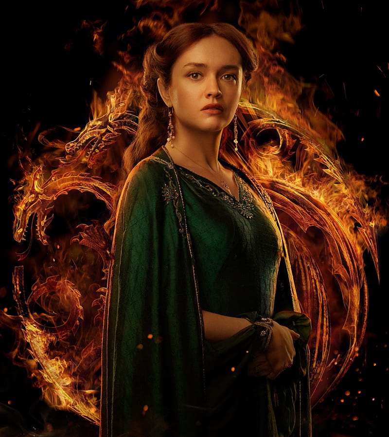 Olivia Cooke as Alicent Hightower House Of The Dragon, HD phone wallpaper