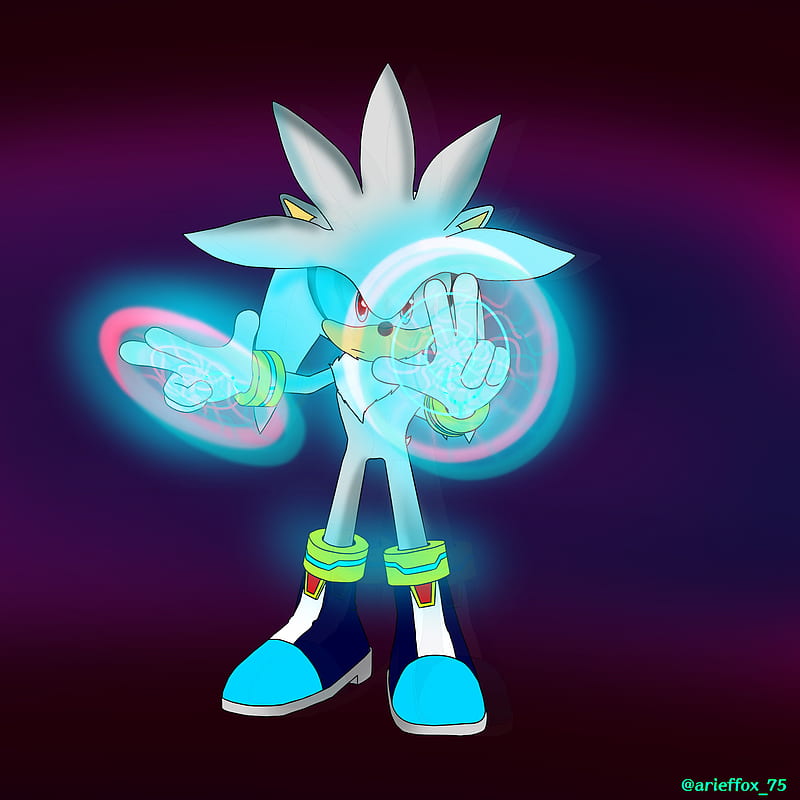 Silver the Hedgehog Photo: Dark Super Silver  Silver the hedgehog, Sonic  the hedgehog, Hedgehog art