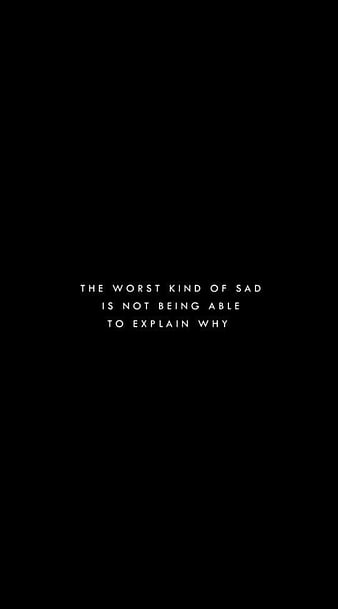 Sad quote wallpaper by offical_HYBRID - Download on ZEDGE™