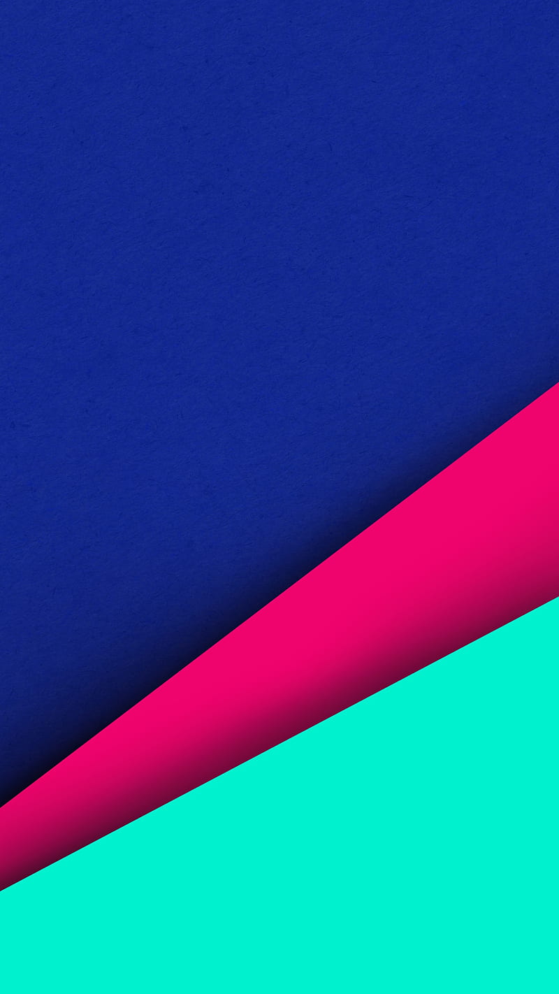 flat colors, abstract android, blue, green, illustration, pink, HD phone wallpaper
