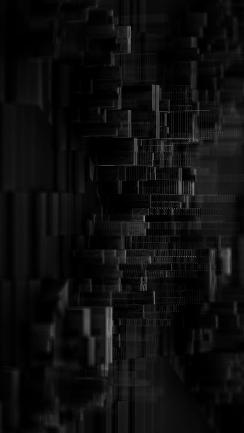 Abstract glitch, background, black, dark, iCreate™, minimalistic, HD