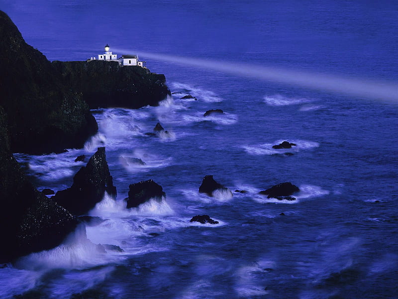 Untitled , california, majestic beacon of light, marin county, point bonita lighthouse, HD wallpaper
