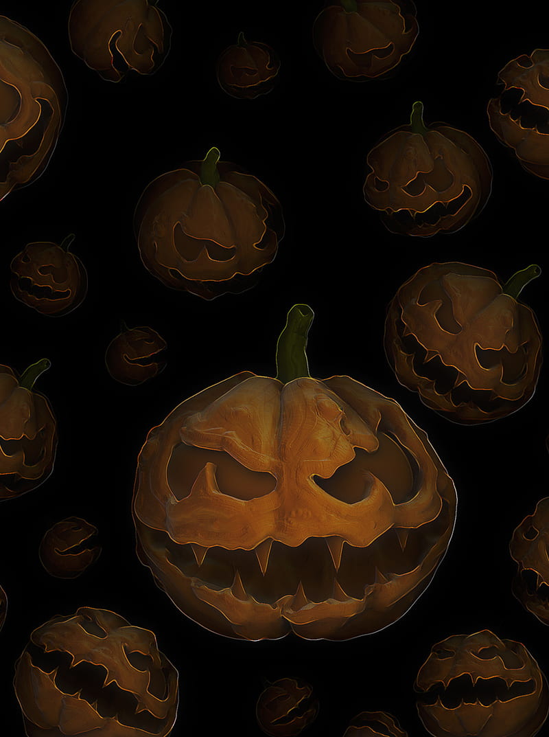 Halloween Pumpkin Hd Phone Wallpaper Peakpx