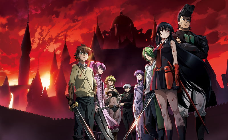 Akame ga Kill! (Akame, Tatsumi, Mine, Leone, Sheele, Bulat