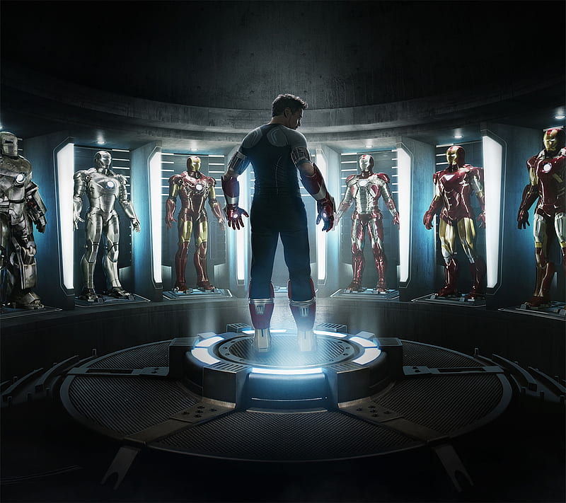 Iron-man-3, hero, light, HD wallpaper