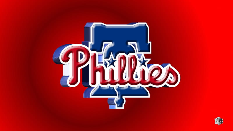 Phillies 3D bell Logo, Philadelphia Phillies Logo, Philadelphia Phillies, Major league Baseball, Philadelphia Phillies baseball, Philadelphia Phillies , Philadelphia Phillies background, HD wallpaper