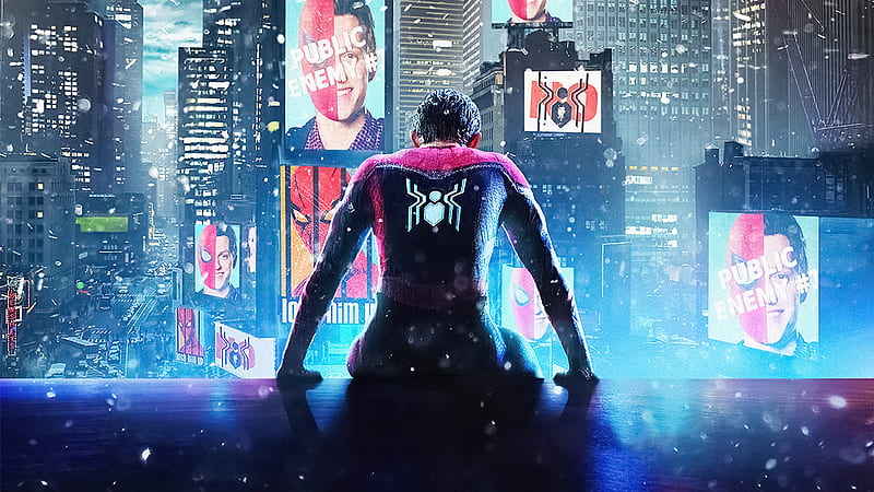 Tom Holland Spiderman No Way Home, spider-man-no-way-home, spiderman, 2022-movies, movies, superheroes, HD wallpaper