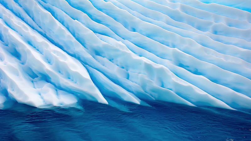 Artic Ocean Ice, oceans, artic, ice, nature, winter, HD wallpaper