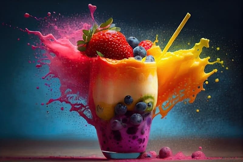 Summer fruits, Summer, Fruits, Cool, Glass, Juice, HD wallpaper