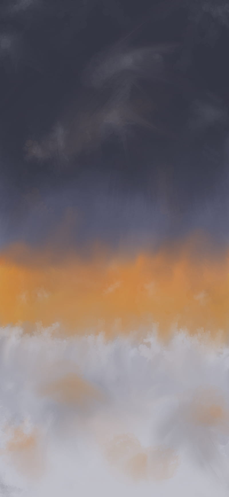 Cloudy Sunday, cloud, sunsets, clouds, sad, HD phone wallpaper