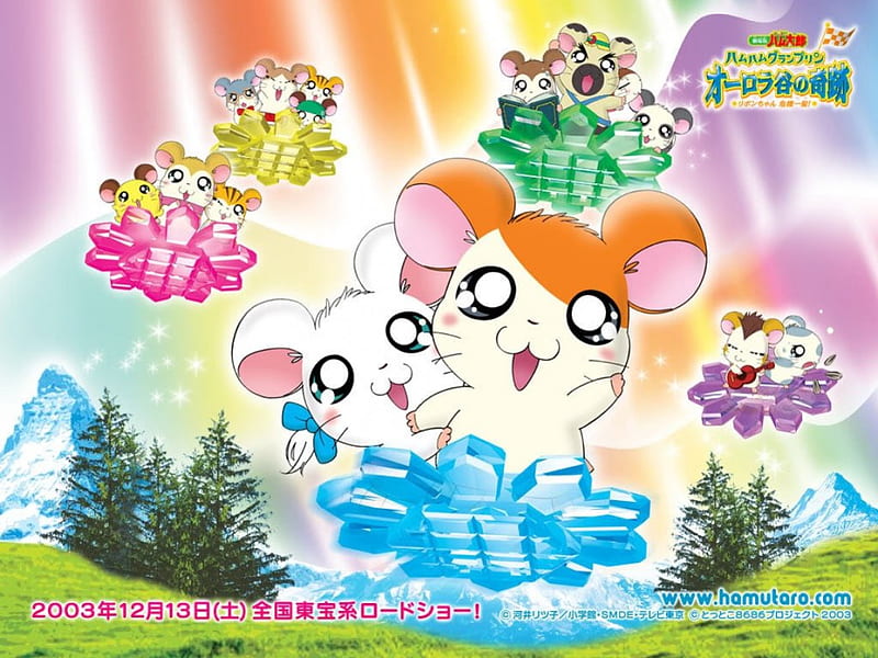 Hamtaro the Movie, Hamster, Anime, Cartoon, Hamtaro, HD wallpaper | Peakpx