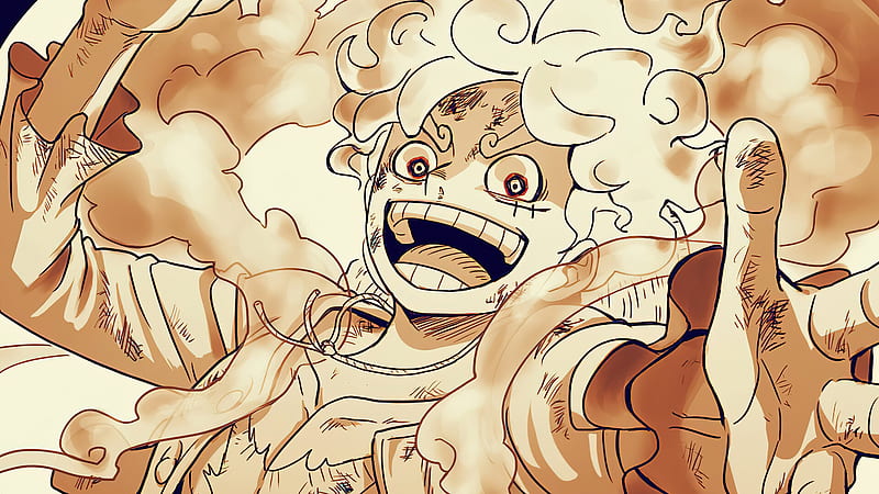 One Piece, Gear 5 (One Piece) , Monkey D. Luffy, HD wallpaper