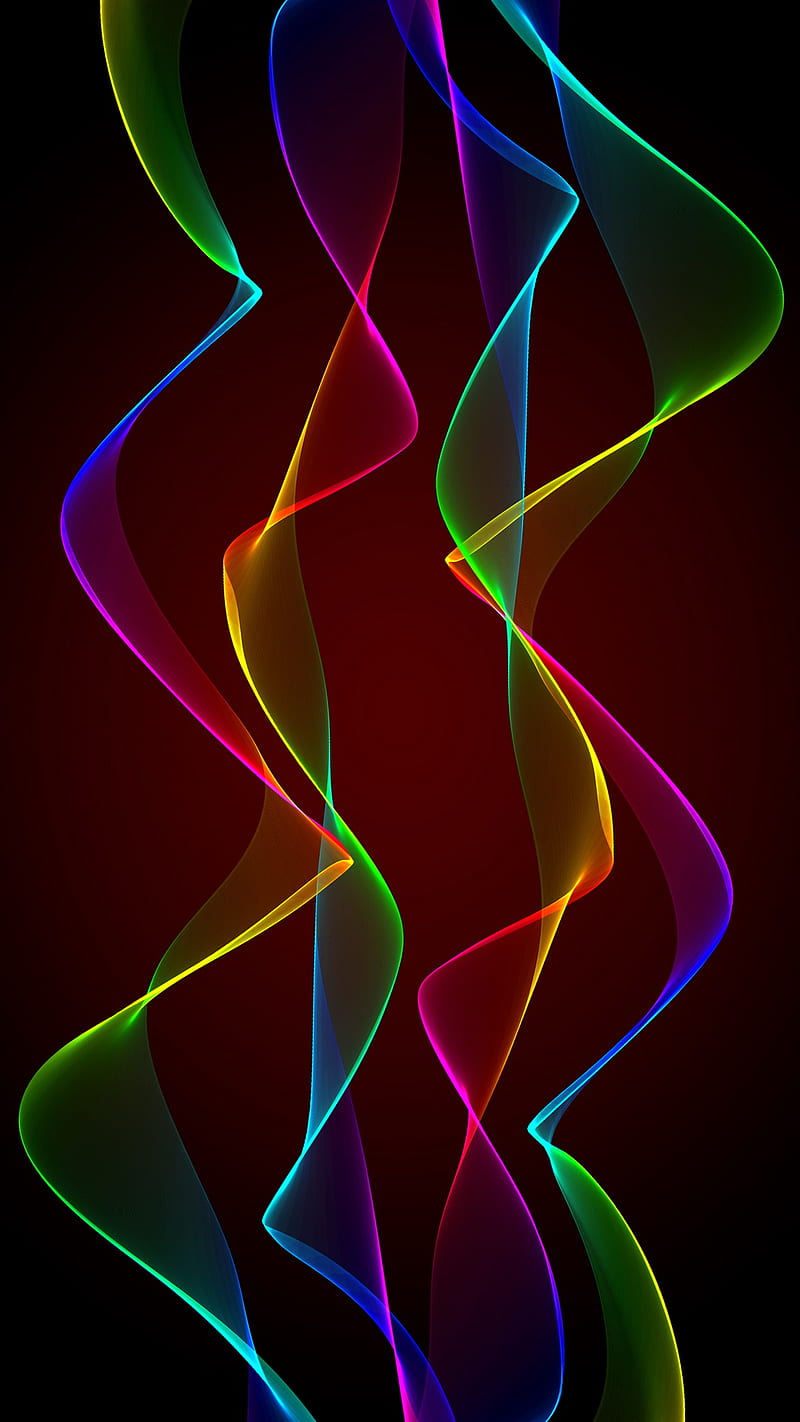 Neon Colors, abstract, fractal, HD phone wallpaper | Peakpx