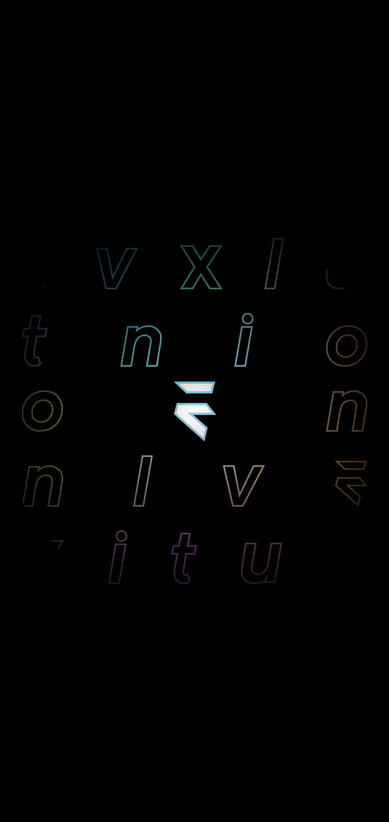 Evolution X, custom, dark, evo, evolution, logo, neon, HD phone wallpaper