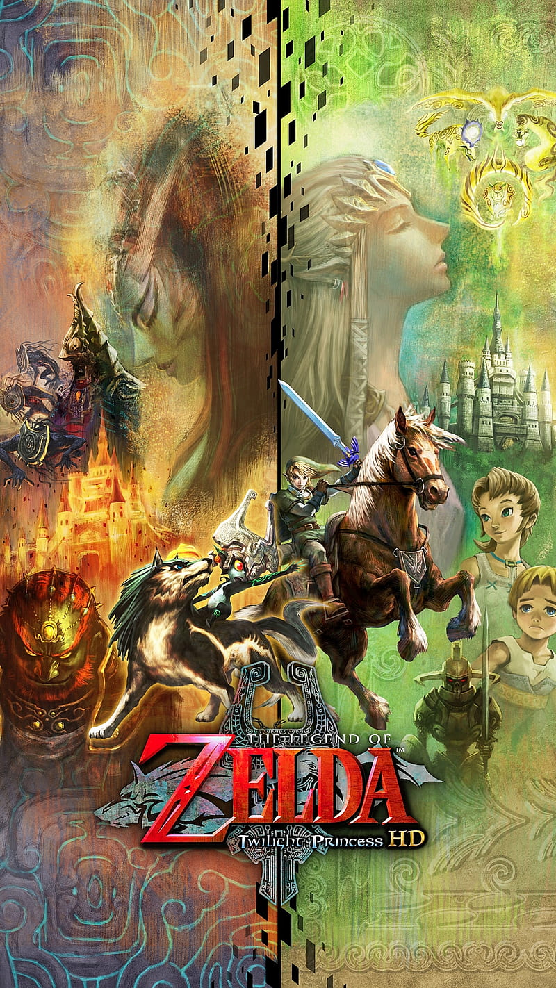 Twilight Princess, 2006, the legend of zelda, video game, HD phone wallpaper