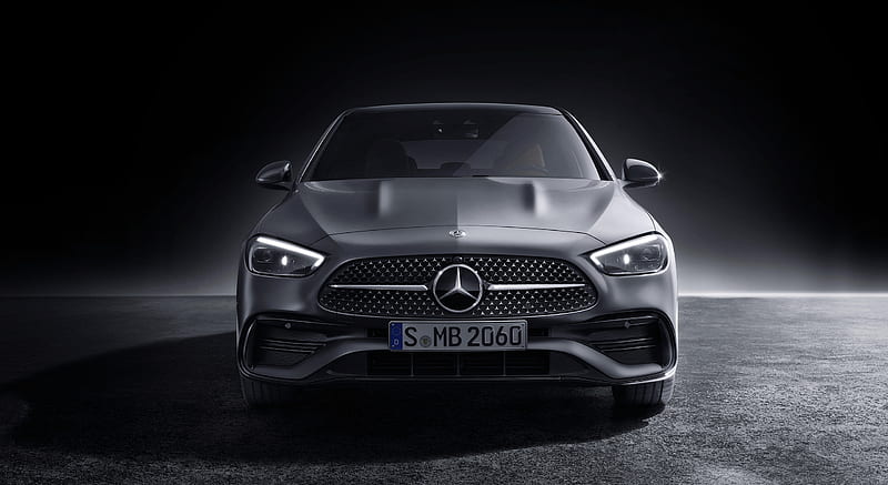 2022 Mercedes-Benz C-Class (Color: Selenite Grey Magno) - Front , car, HD wallpaper