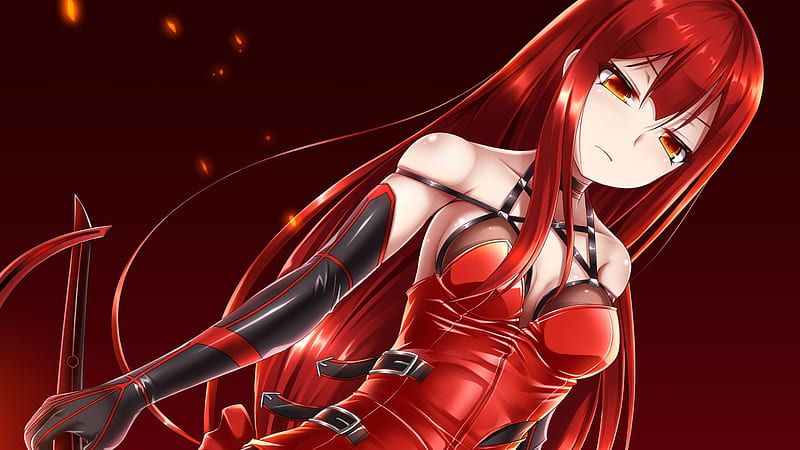 Elesis (Elsword) and Background, HD wallpaper
