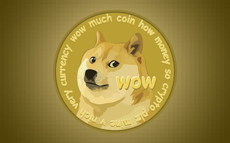 Technology, Dogecoin, Cryptocurrency, HD wallpaper