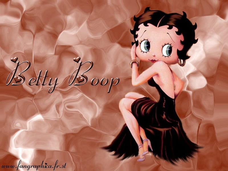 Betty Boop Ballroom, colour, comic, entertainment, HD wallpaper