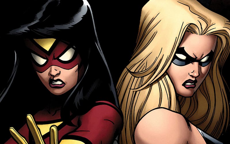 ms marvel and spider woman