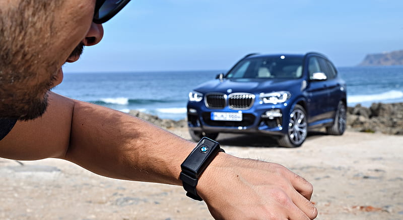 2018 BMW X3 M40i (Color: Phytonic Blue) - Smart Watch , car, HD wallpaper