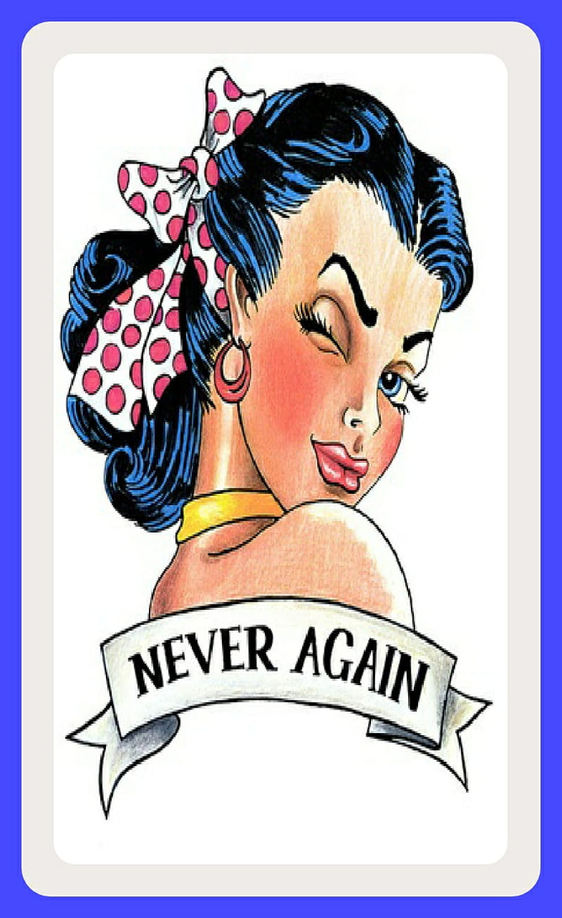 Never Again, no, problem solved, rejection, HD phone wallpaper