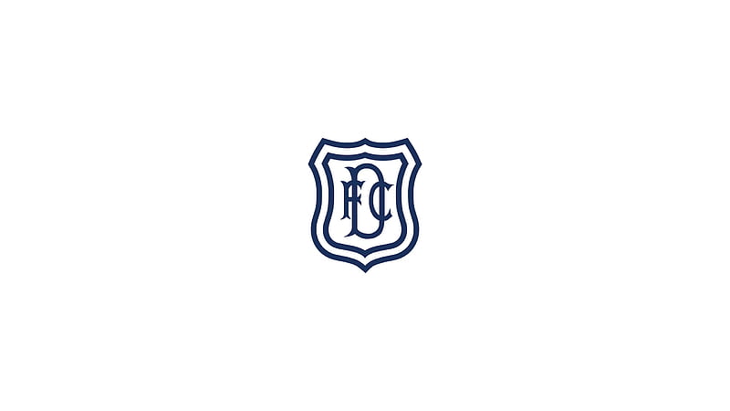 Emblem Logo Soccer Dundee F.C, HD wallpaper