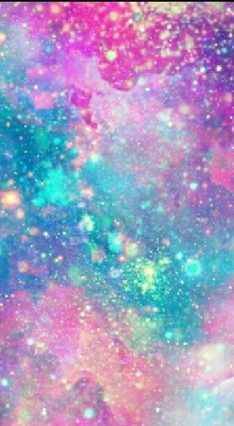 Gliter, galaxy, HD phone wallpaper