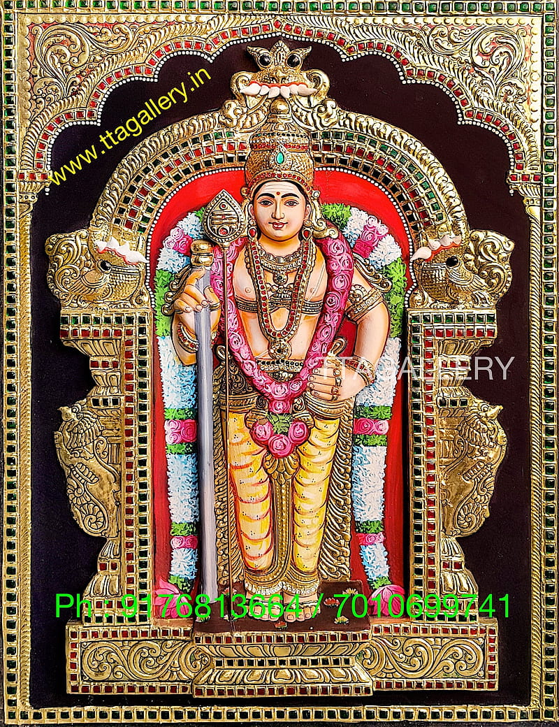 Murugan 3D (Page 1), Thiruchendur Murugan, HD phone wallpaper | Peakpx