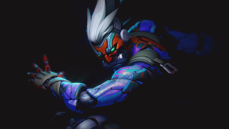 Genji Cool Overwatch, HD wallpaper Genji Cool Overwatch, HD wallpaper