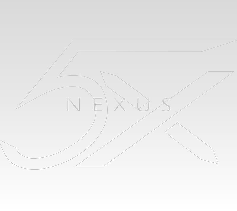 Nexus 5X Mod Wallpap, 6p, android, google, gradient, gris, phone, white, HD wallpaper