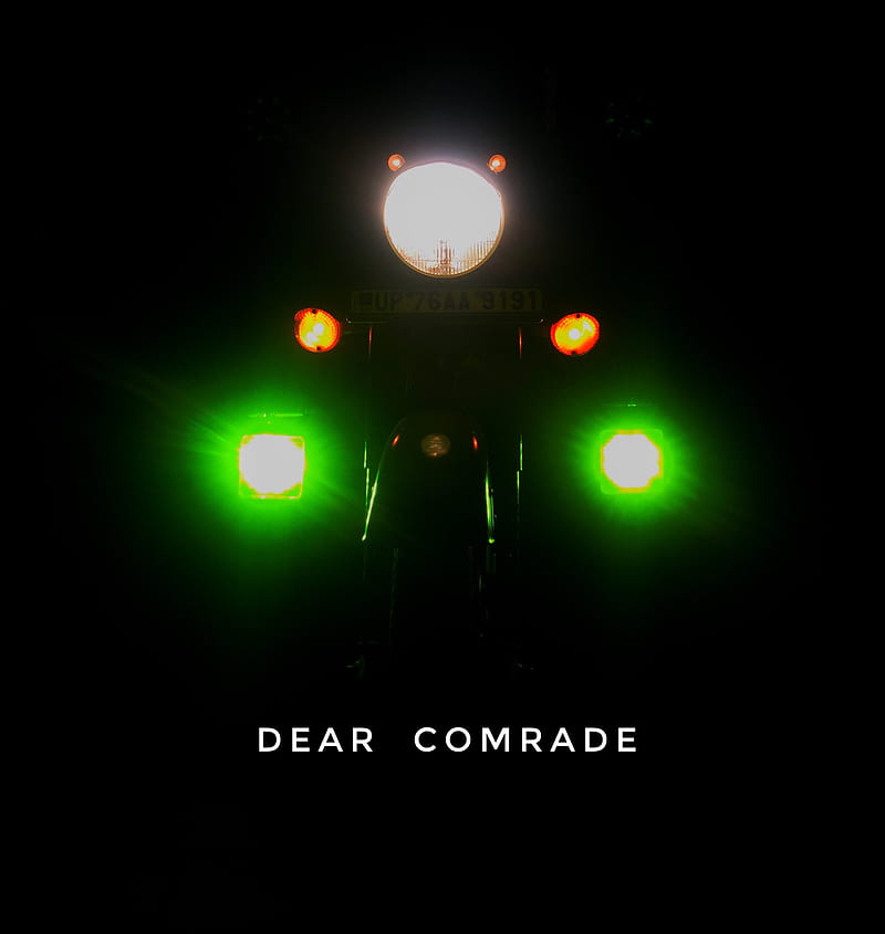 Dear Comrade, bike, bullet, classic350, dugdug, gunmetal grey, royal enfield, HD phone wallpaper