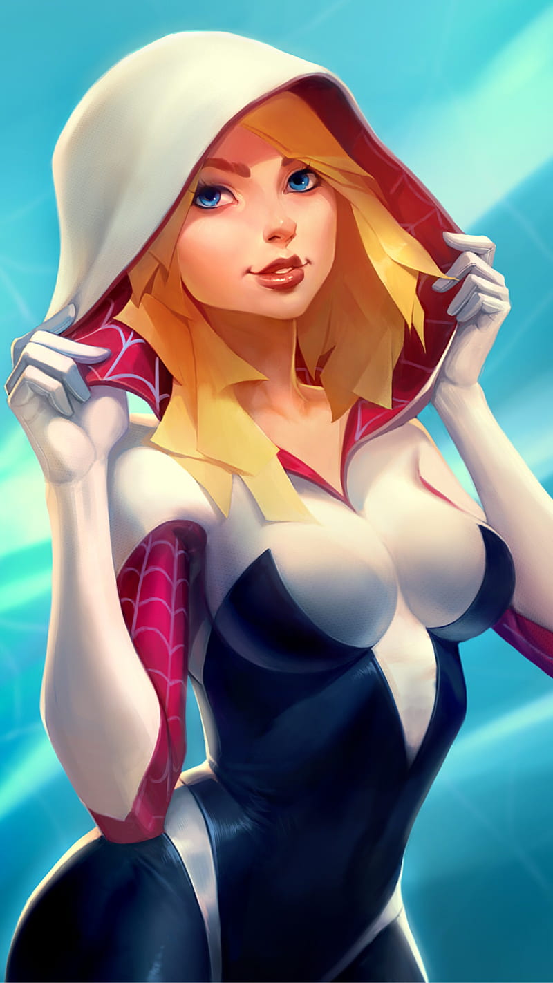 Into The Spider Verse Gwen Stacy Wallpapers  Wallpaper Cave