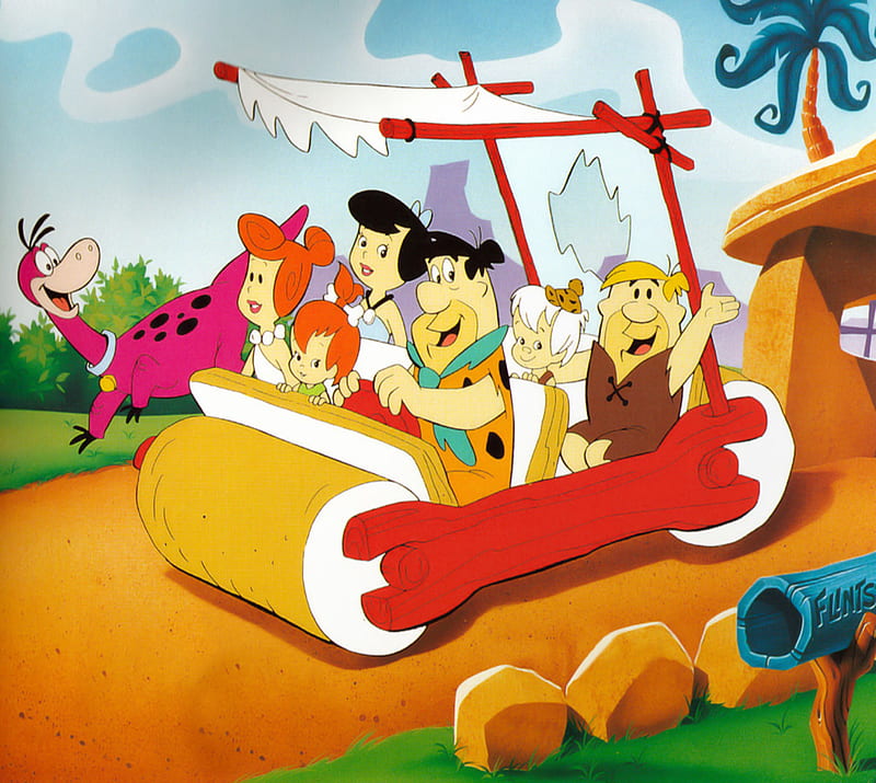 The Flintstones, cartoons, HD wallpaper | Peakpx