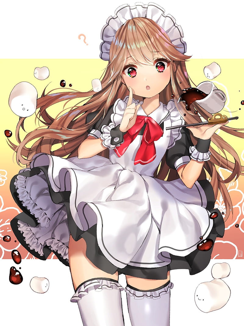 Anime Drawing Chibi Mangaka, anime maid, manga, chibi png | PNGEgg