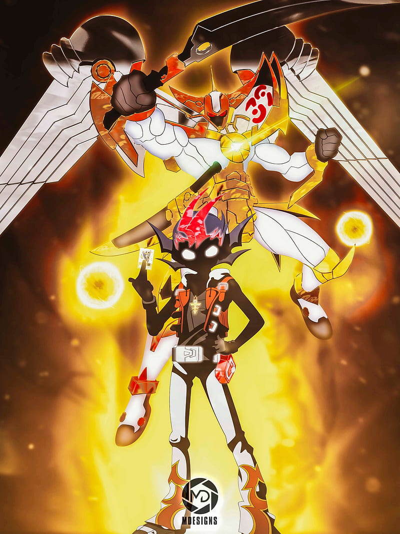 Yugioh zexal , anime, astral, number 39, number monsters, yugioh zexal, yuma, HD phone wallpaper