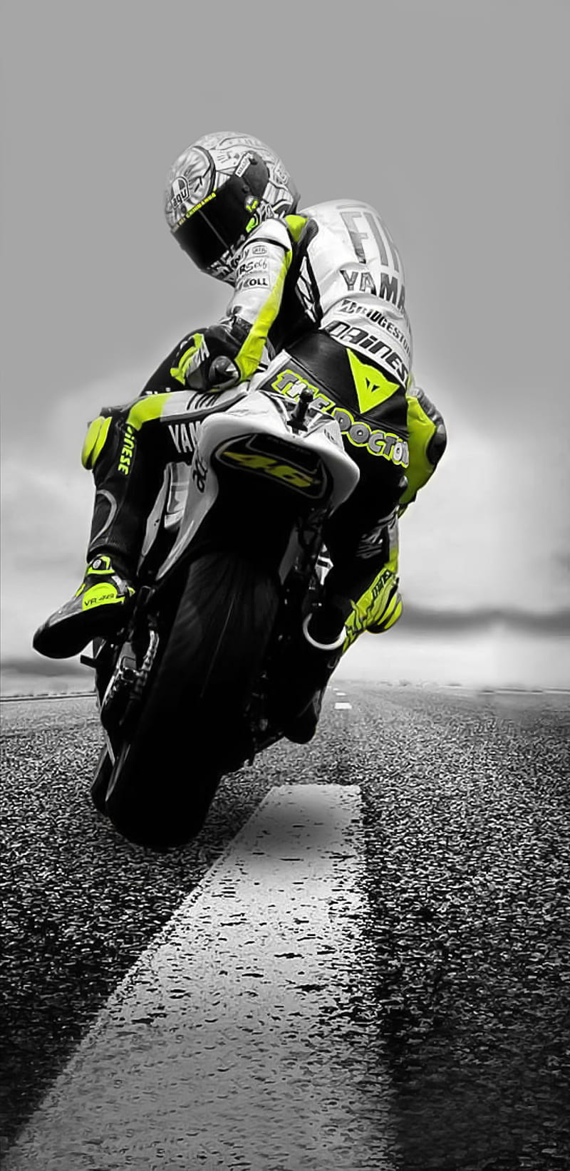The Doctor 46, the doctor, valentino rossi, motor cycle, rider, bike,  super, HD phone wallpaper | Peakpx
