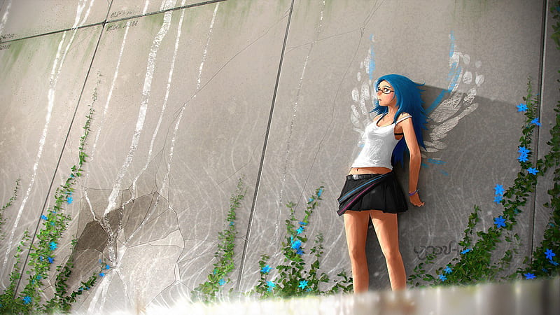 Anime Girl Mini Skirt, mini-skirt, mini-dress, anime, anime-girl, HD wallpaper