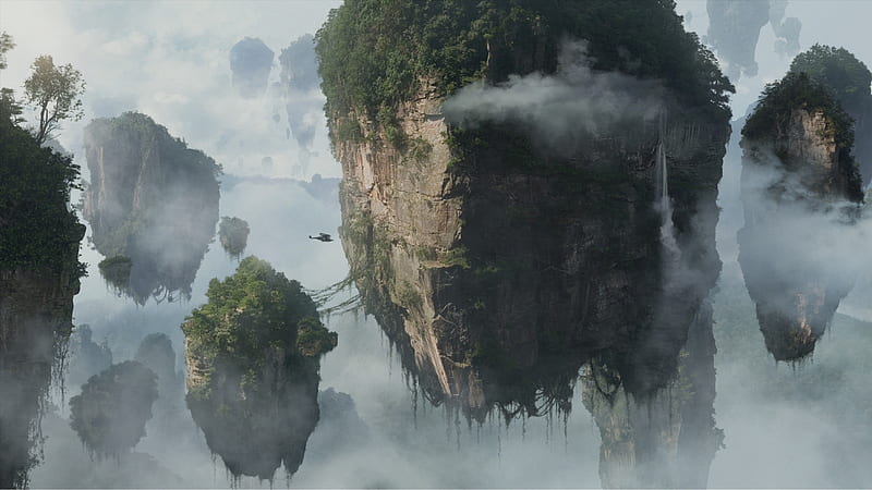 Avatar Floating Mountains, HD wallpaper